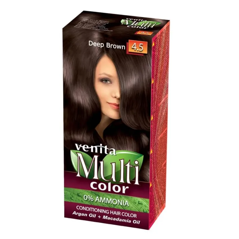 Venita MultiColor Care Culoare de păr 4.5 Castaniu închis — preț și oferte