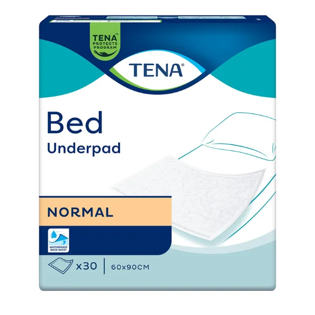 Protectie pentru pat Normal, 60x90 cm, 30 bucati, Tena — preț și oferte