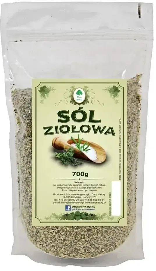 Dary Natury Sare pe bază de plante 700 g — preț și oferte