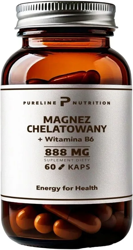 Pureline Nutrition Magneziu chelat + vitamina B6 60 ... — preț și oferte