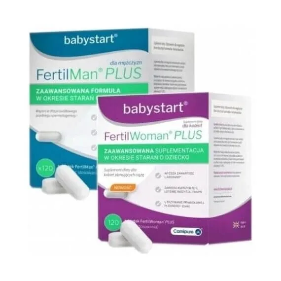 FertilMan Plus + FertilWoman Plus 120+120 KIT — preț și oferte