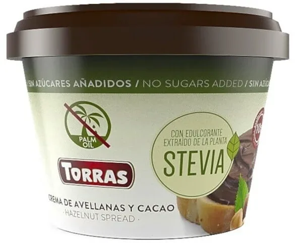 Torras Cremă de nuci și cacao cu Stevia 200 g — preț și oferte