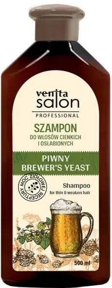 VENITA SALON Șampon de bere pentru păr subțire și slăbit ... — preț și oferte