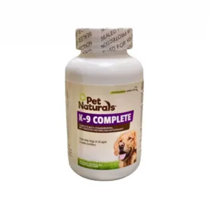 PET NATURALS K-9 Complete, XS-XL, multivitamine câini, flacon click, 180 comprimate