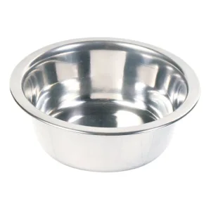 TRIXIE, castron câini, rotund, inox, argintiu, XS-S(0.45l, ⌀13cm)