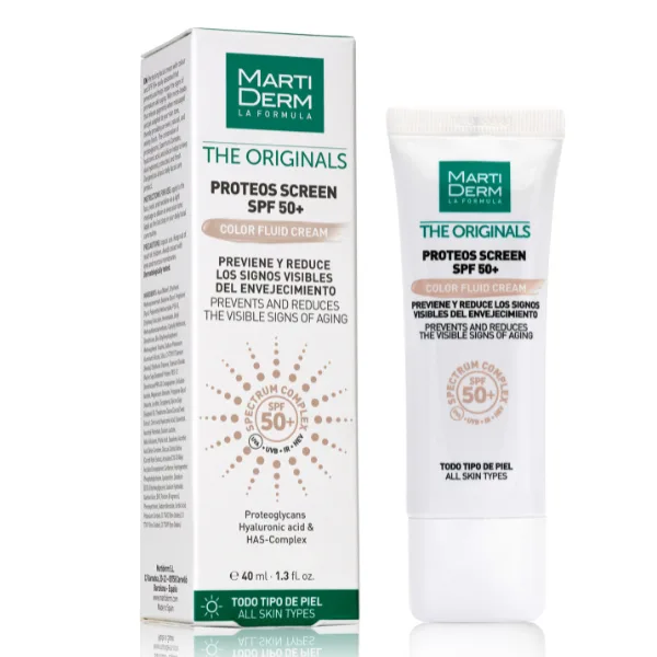Crema corectoare SPF50 Proteos Screen Color, The Originals, Martiderm | 40 ml — preț și oferte