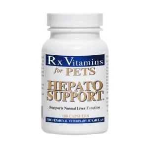 Vitamine pentru caini si pisici Hepato Support, 180 capsule, RX Vitamins