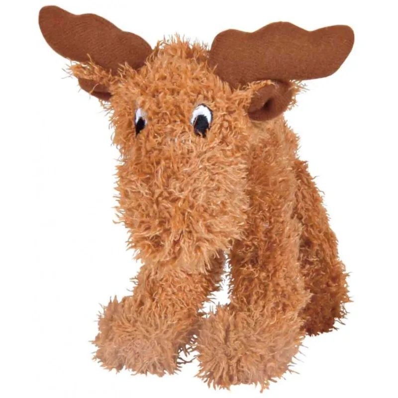 Trixie, jucărie ren câini, cu sunet, pluș, 15cm, multicolor — preț și oferte