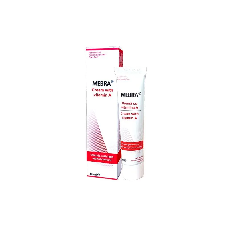 CREMA CU VITAMINA A 40ML MEBRA — preț și oferte