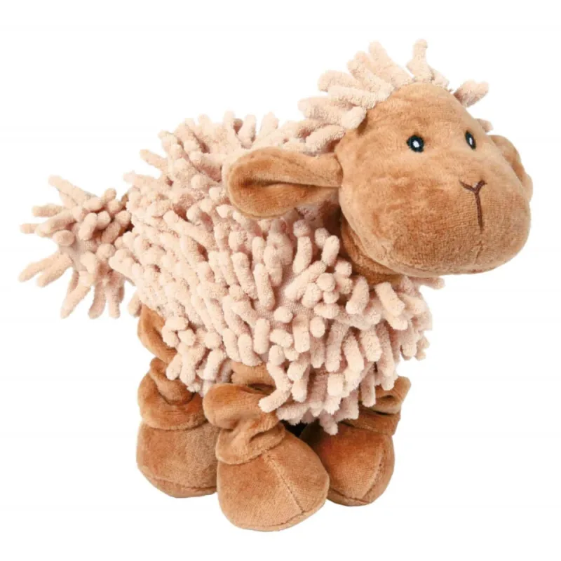 Trixie, jucărie oaie câini, cu sunet, pluș, 21cm, multicolor — preț și oferte