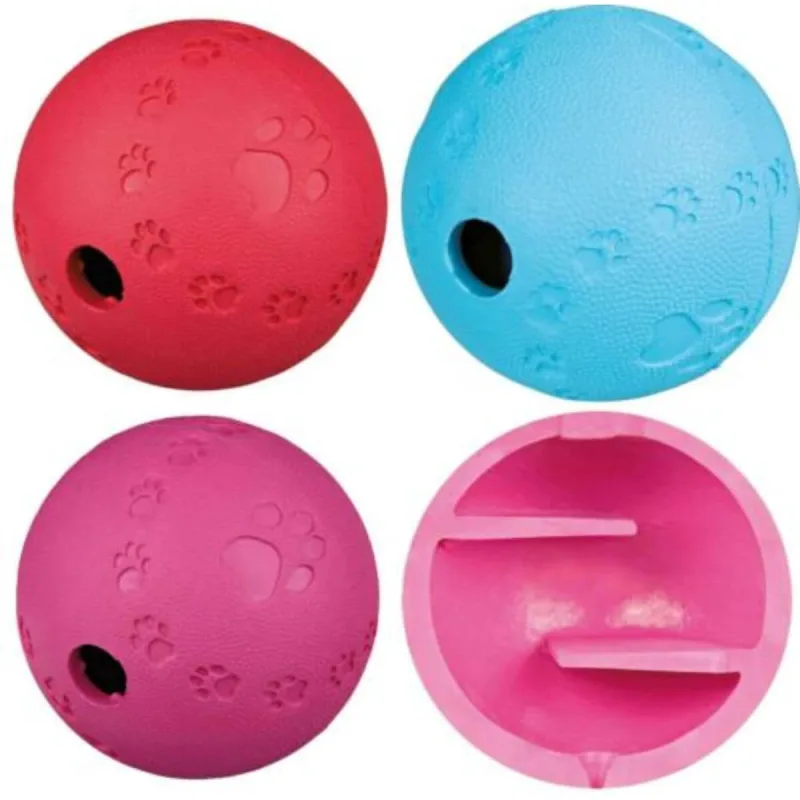 Trixie, jucărie minge cu labirint câini, cauciuc natural, 9cm, multicolor — preț și oferte