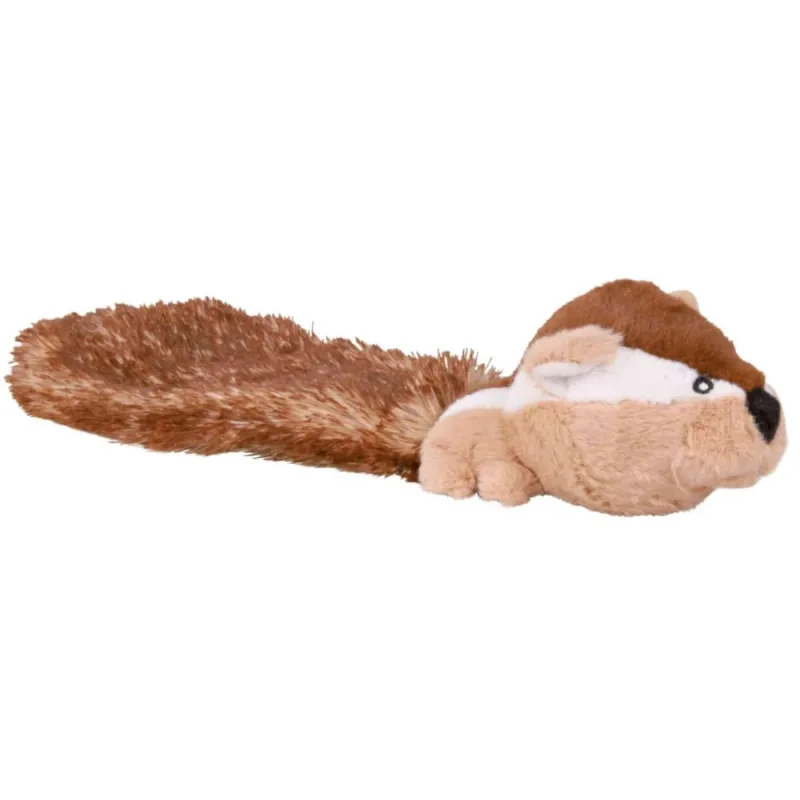 Trixie, jucărie veverița Robust câini, cu sunet, pluș, 30cm, multicolor — preț și oferte