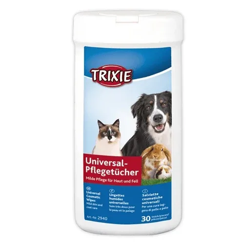 Servetele Umede Trixie, Antiinflamatoare cu Aloe Vera, 30 bucati — preț și oferte