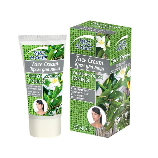 Crema de fata cu extract de ceai verde Miss Magic | 50 ml SOLVEX COSMETICS INFINITY — preț și oferte