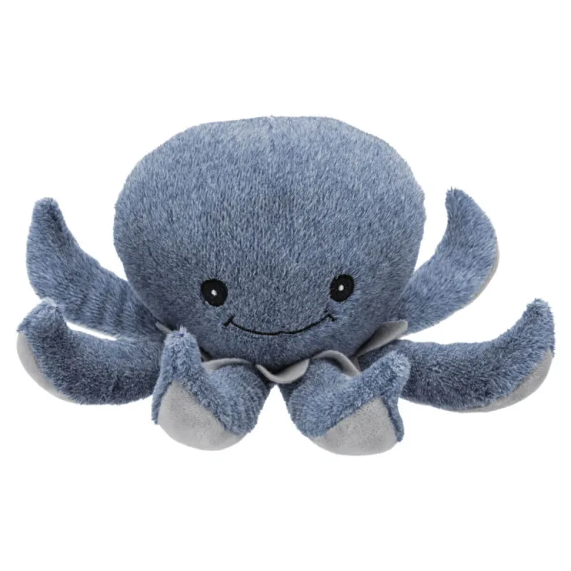 Trixie, jucărie caracatiță câini, cu sunet, pluș, 25cm, multicolor — preț și oferte