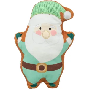 TRIXIE Christmas Santa Claus, jucărie de pluș câini XS-XL, pluș, verde și alb, 22cm