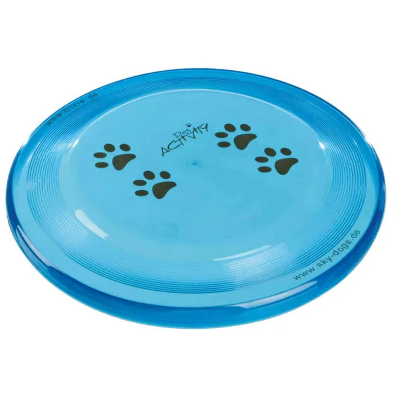 TRIXIE Activity, jucărie disc frisbee câini, plastic, 19cm, multicolor — preț și oferte
