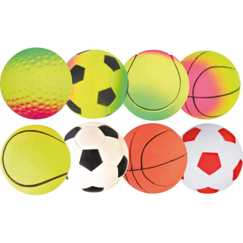 Trixie, jucărie minge câini, spuma de cauciuc, 4.5cm, multicolor — preț și oferte