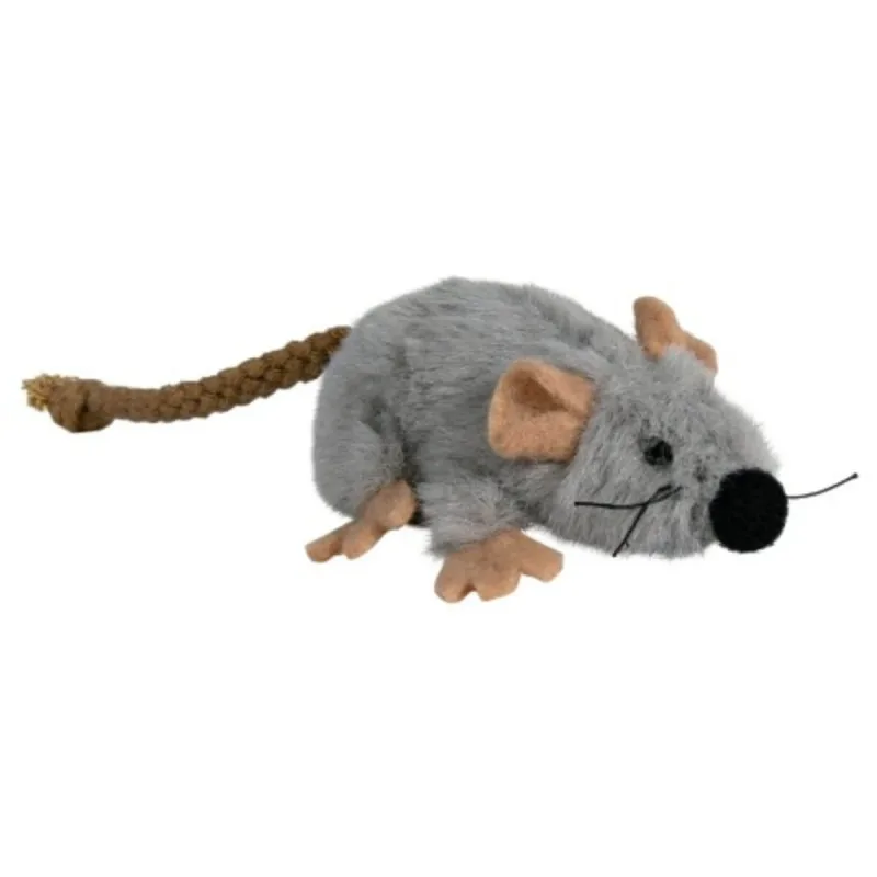 Trixie, jucărie șoarece, pisici, pluș, multicolor, 7cm — preț și oferte