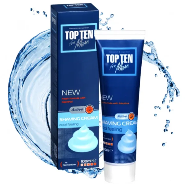 Crema de ras TOP TEN Active, Rubella | 100 ml RUBELLA INFINITY — preț și oferte