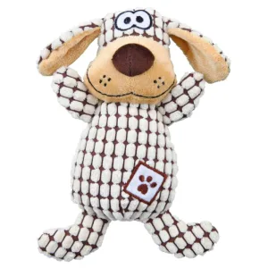 Trixie, jucărie câine câini, pluș și bumbac, 26cm, multicolor