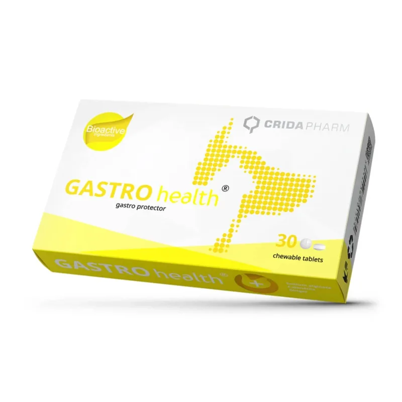 CRIDA PHARM Gastro Health, XS-XL, supliment sistem digestiv câini și pisici, cutie, 30 comprimate masticabile — preț și oferte