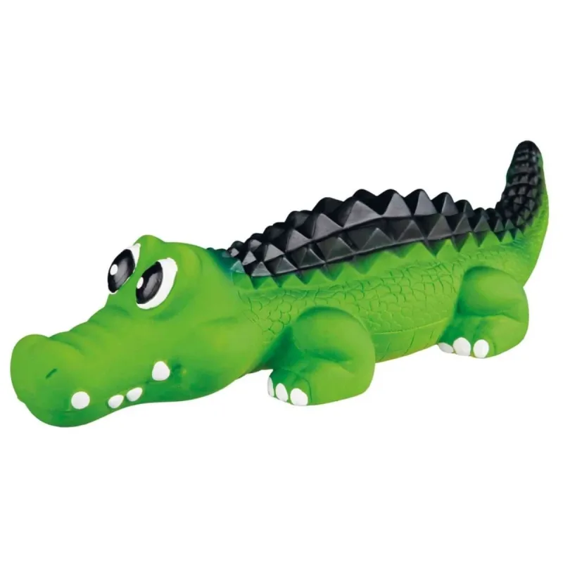 Trixie, jucărie crocodil câini, latex, 35cm, multicolor — preț și oferte