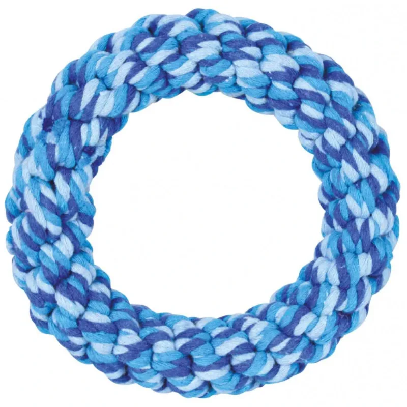 TRIXIE, jucărie cerc din sfoară câini, 14cm, multicolor — preț și oferte