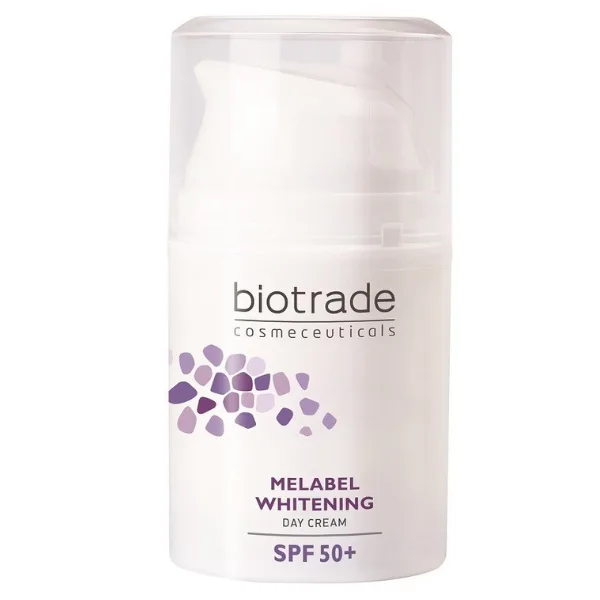 Crema depigmentanta de zi SPF 50+ Melabel Whitening | 50 ml BIOTRADE — preț și oferte