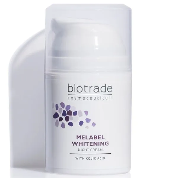 Crema depigmentare de noapte Melabel Whitening | 50 ml BIOTRADE — preț și oferte