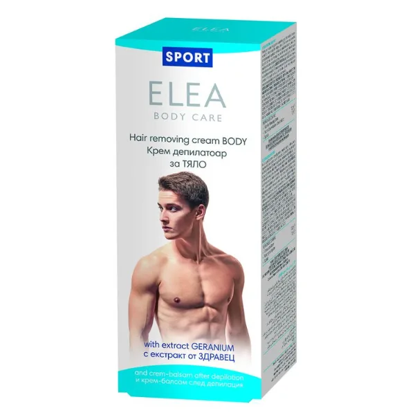 Crema depilatoare pentru barbati Elea | 120 ml SOLVEX COSMETICS INFINITY — preț și oferte