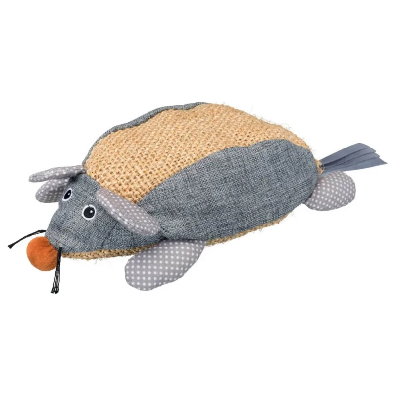 Trixie, jucărie șoarece cu catnip, pisici, sisal, multicolor, 30cm — preț și oferte