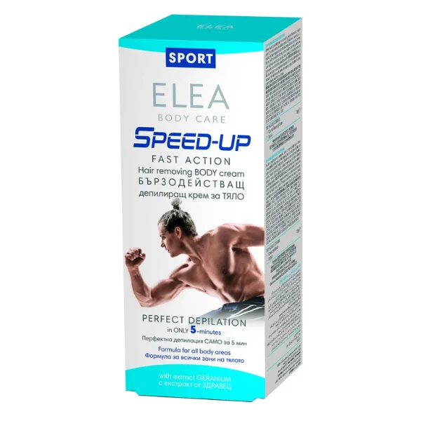 Crema depilatoare rapida pentru barbati Speed-Up, Elea | 150 ml SOLVEX COSMETICS INFINITY — preț și oferte