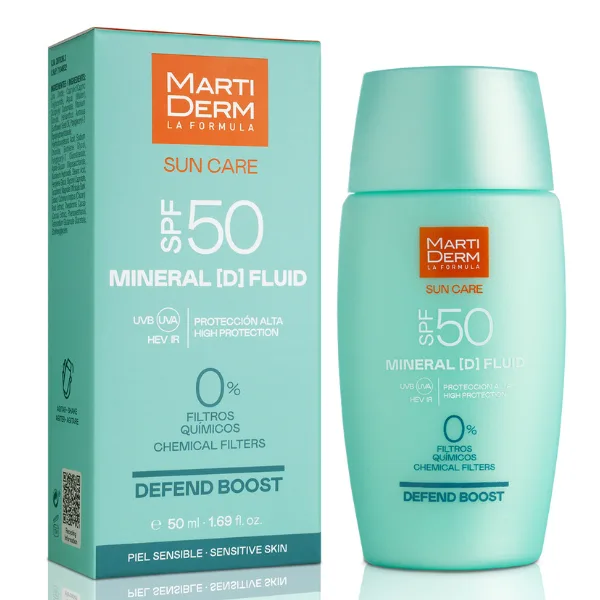 Crema faciala protectie solara SPF 50+ Mineral Sun Care, Sun Care, Martiderm | 50 ml — preț și oferte