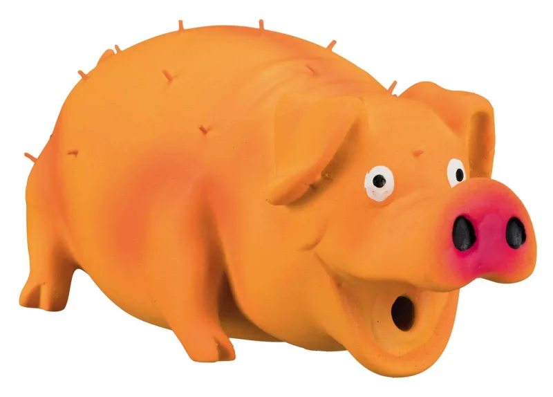 Trixie, jucărie porc cu țepi câini, cu sunet original, latex, 21cm, multicolor — preț și oferte