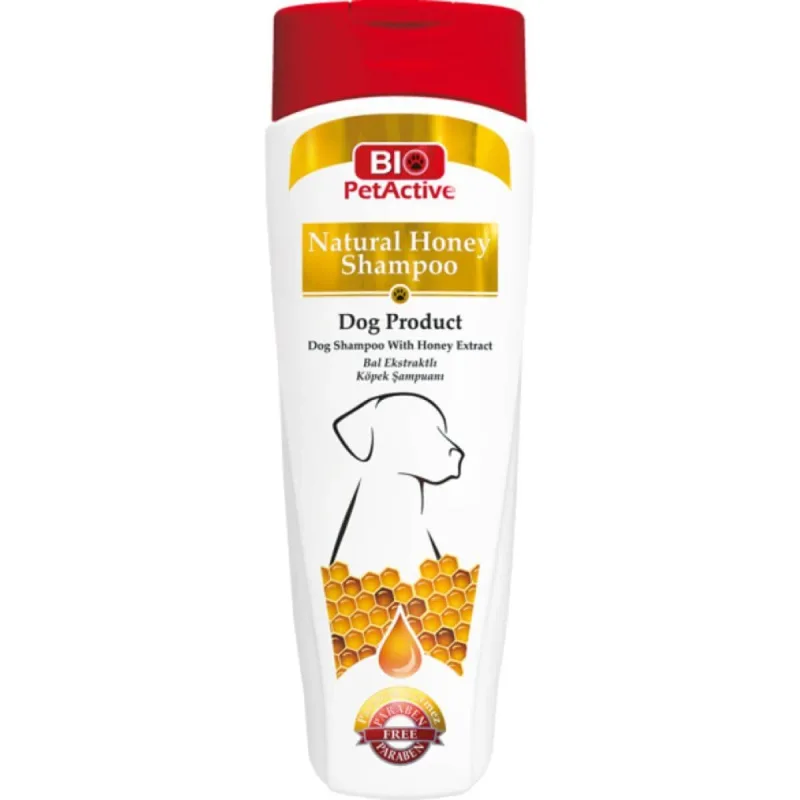 BIO PETACTIVE Natural Honey, șampon câini, Miere, flacon, 400ml — preț și oferte