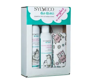 Sylveco Pentru copii șampon cremos și loțiune de baie 300ml + Body Olive cu betulin 200ml