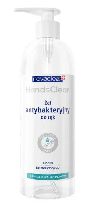 Novaclear Hands Clear, Gel de mâini antibacterian, 500 ml — preț și oferte