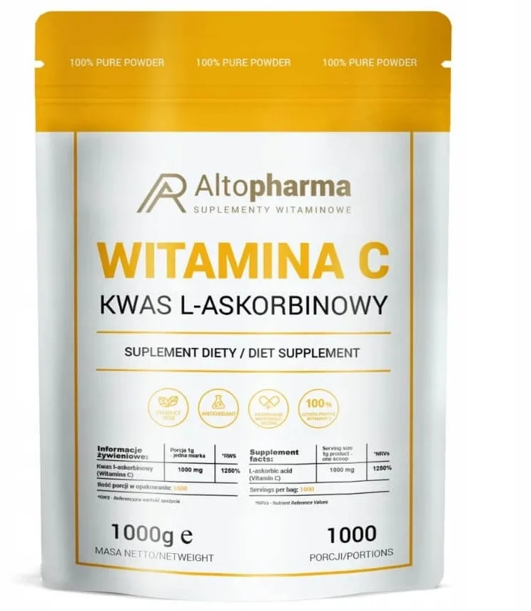 Altopharma Vitamina C pulbere 1 kg — preț și oferte