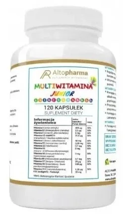 Altopharma Multivitamin Junior 120 pastile