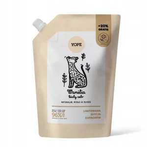 YOPE Reîncărcare săpun lichid Vanilie Cedru alb 600 ml