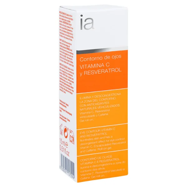 Crema gel contur ochi cu Vitamina C si resveratrol, Interapothek | 15 ml — preț și oferte