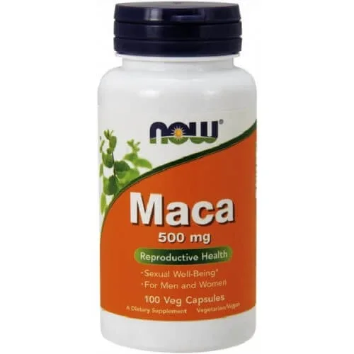 Maca 500 mg x 100 cps, Now Foods — preț și oferte
