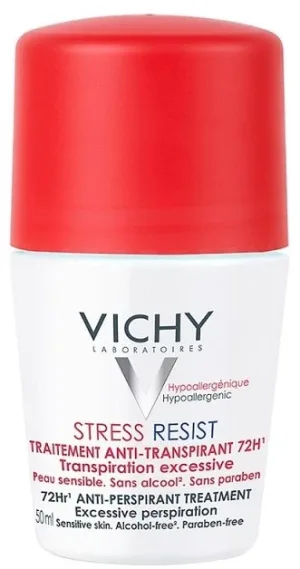 Vichy Deo Stress Resist antiperspirant, 72h pentru piele sensibilă 50 ml