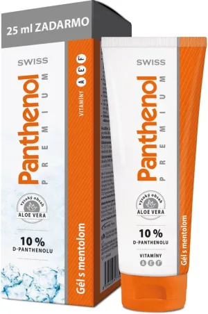 Swiss Panthenol PREMIUM Gel mentolat 125 ml