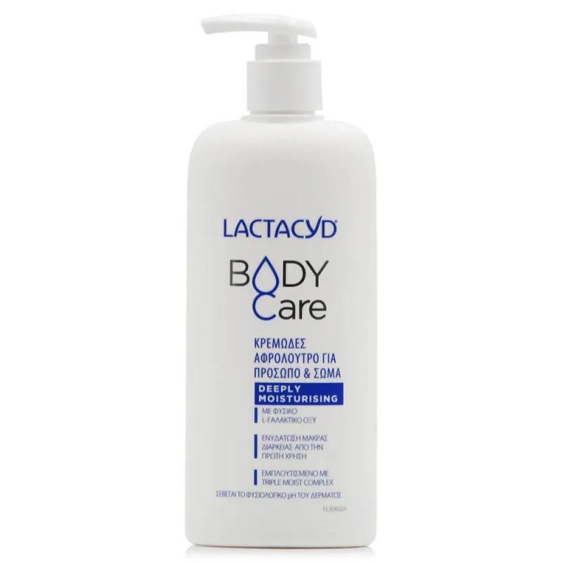Lactacyd Body Care Gel de duș cremos pentru față și corp Hidratare profundă 300ml — preț și oferte