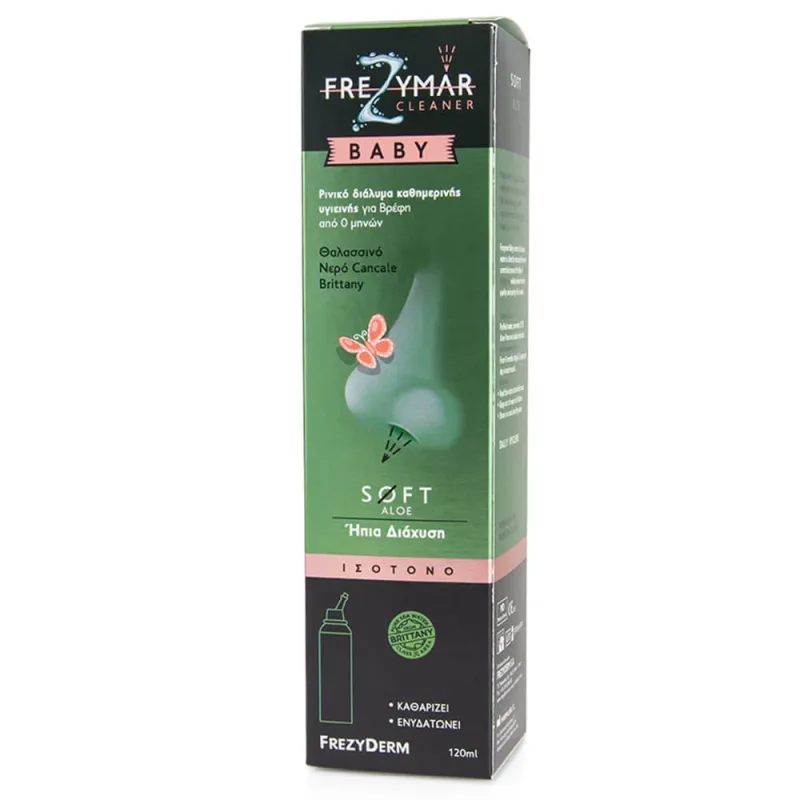 Frezyderm Frezymar Cleaner Baby Isotonic Aloe Soft Diffusion 120ml — preț și oferte