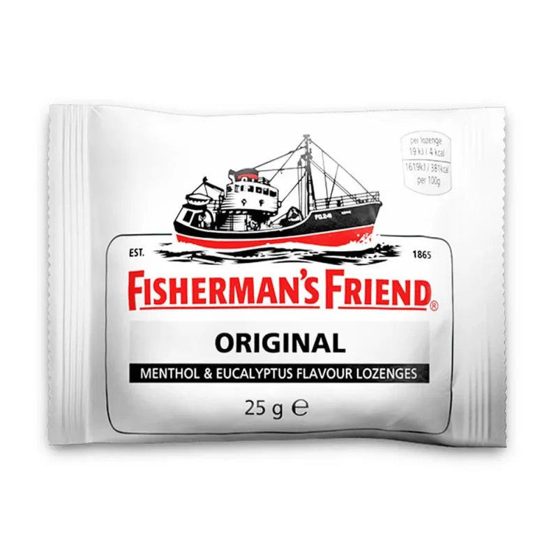 Bomboane aromate Fisherman's Friend Original Mint & Eucalyptus 25g — preț și oferte