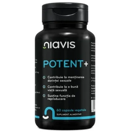 Potent Plus, 60 capsule, Niavis — preț și oferte