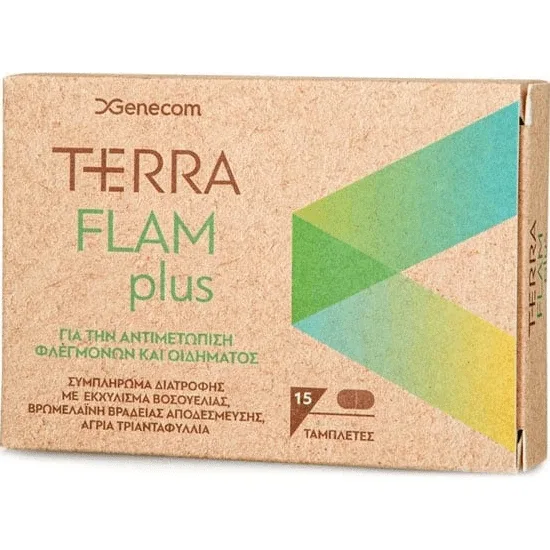 GENECOM Terra Flam Flam Flam Plus pentru tratamentul inflamației și edemului x15 comprimate — preț și oferte